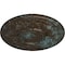 Ekena Millwork Oslo Ceiling Medallion (Fits Canopies up to 10 1/2"), 28 1/8"OD x 1 3/4"P, Bronze Blue Patina CM28OSBBS - alternate 4